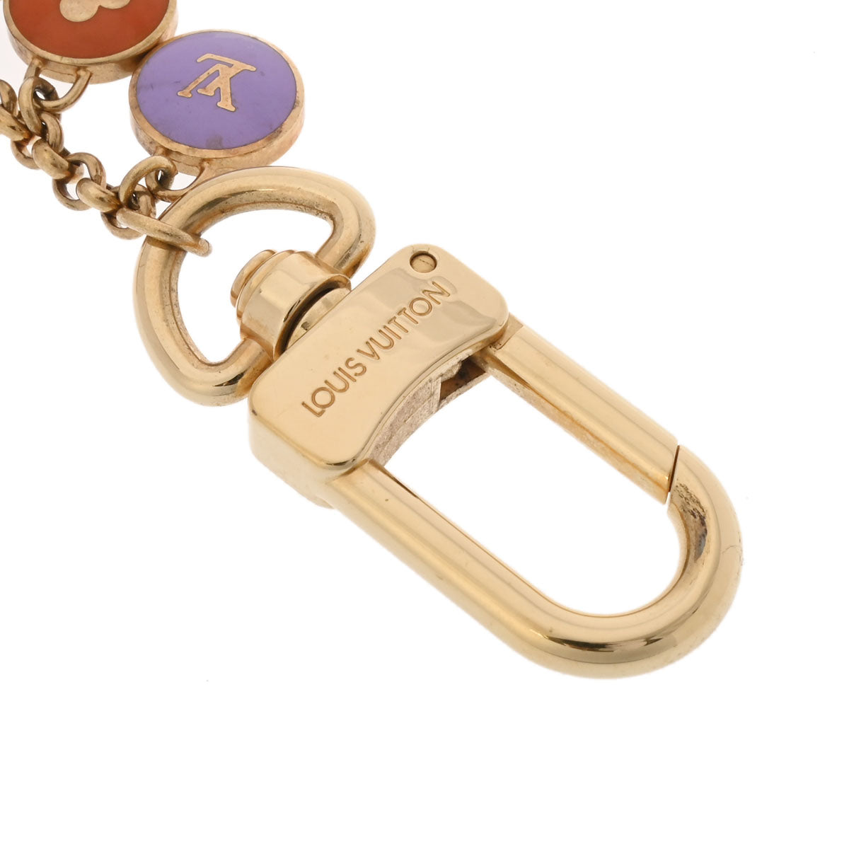 ルイヴィトン ポルトクレ アバントゥール ゴールド プレート