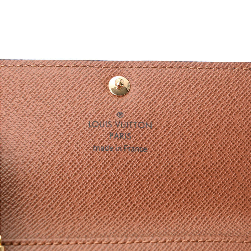 ルイヴィトンミュルティクレ6 旧金具 14145 ブラウン レディース
