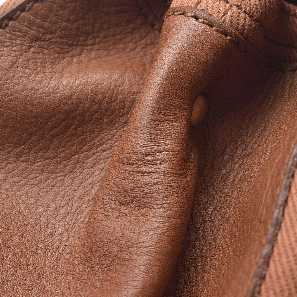 イヴサンローランミューズトゥ キャメル レディース カーフ