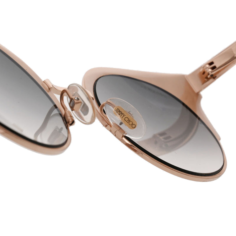 ジミーチュウキャットアイ サングラス ピンク レディース メタル