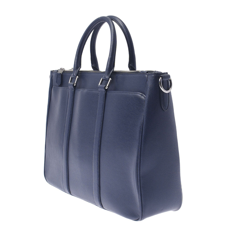 コーチメトロポリタン ブリーフケース 2WAY ネイビー メンズ ビジネス