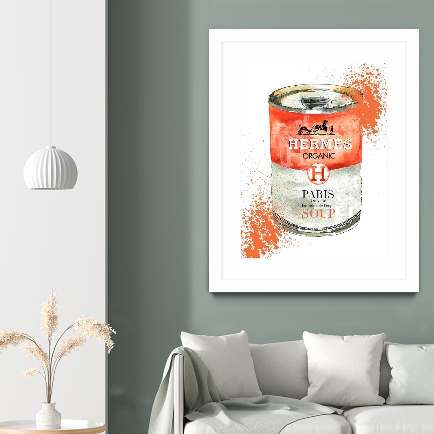 Hermes Soup - Art Print by Mercedes Lopez Charro | GIANT ART