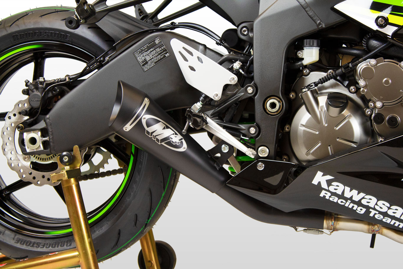 M4 Exhaust ZX-6R 2009-2026 フルエキ GP19 ブラック