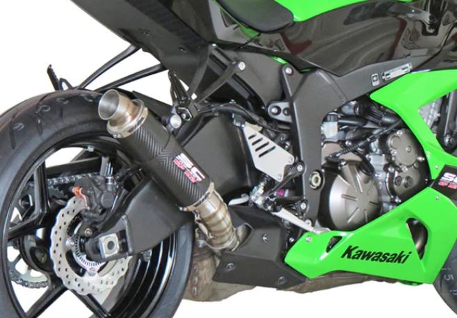 SCプロジェクト KAWASAKI ZX-6R 13-17 GP M2 スリップオン カーボン
