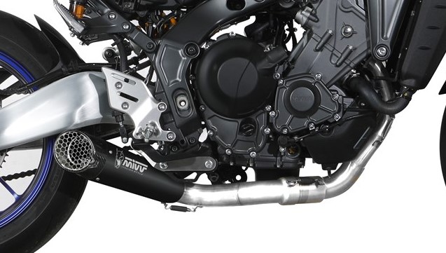 車検対応 Mivv Exhaust MT-09/SP 21-23 フルシステム X-M5 ブラック