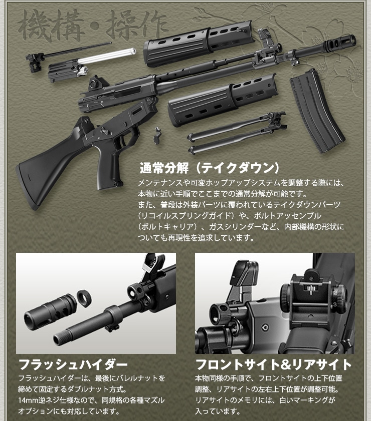 東京マルイ 89式GBB 固定銃床式 カスタム 東京マルイ】89式小銃 固定