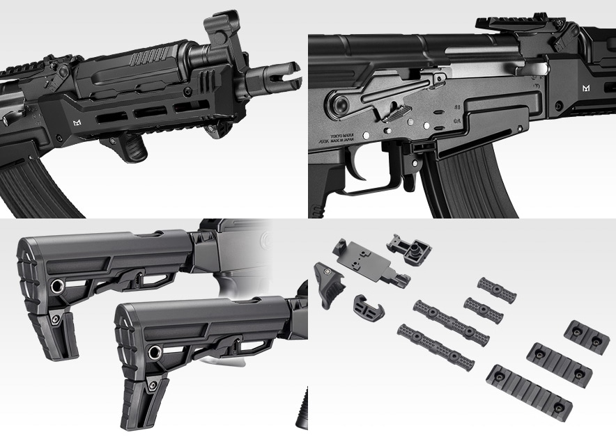 東京マルイ 次世代電動ガン AK ストーム【お得5点セット】