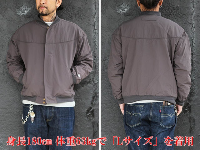 全4色【BLUCO/ブルコ】2024SS「Nylon Derby Jacket/ナイロンダービー