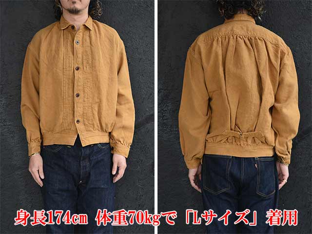 全2色【The 2 Monkeys/ザ トゥーモンキーズ】「French Work Blouse