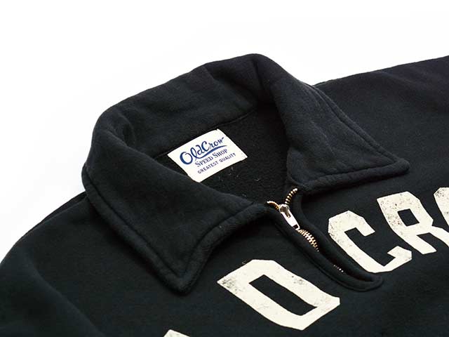 OLD CROW/オールドクロウ】2025SS「Half Zip Sweat”OLD CROW RACING
