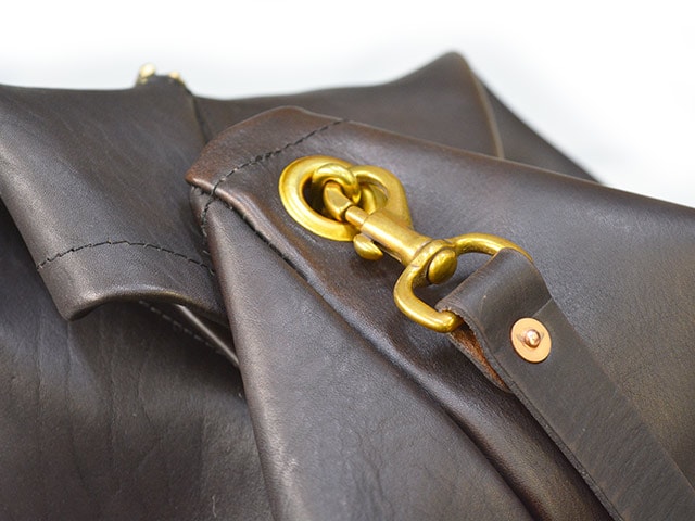 全2色【vasco/ヴァスコ】「Leather Duffle Bag/レザーダッフルバッグ