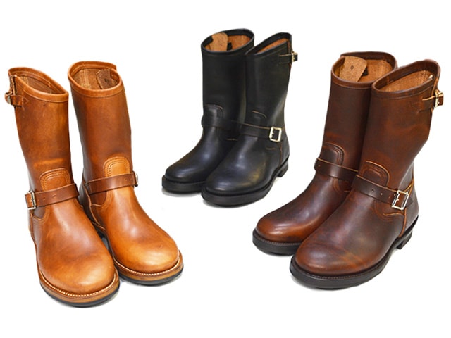 Makers/メイカーズ】「10inch Engineer Boots”DIPPED WORK HERNES”/10