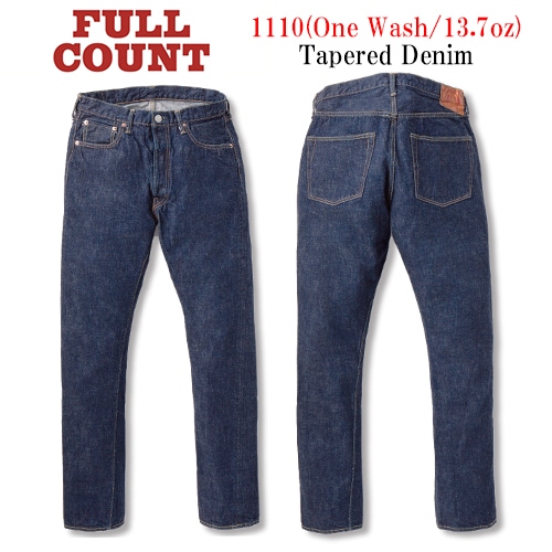 FULLCOUNT/フルカウント】「Tapered Straight Denim Pants/テーパード