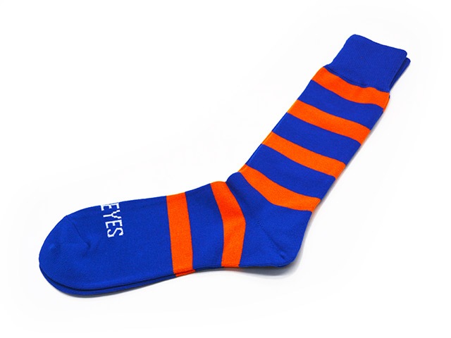 3色セット【POP EYES/ポップアイズ】「Crazy Border Sox/クレイジー