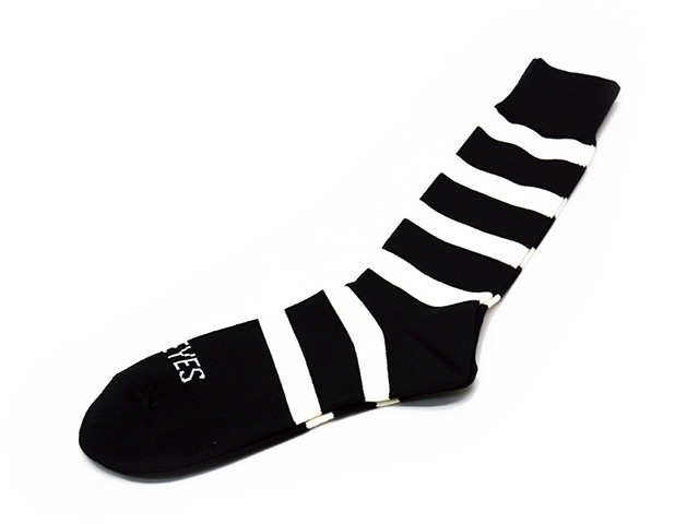 3色セット【POP EYES/ポップアイズ】「Crazy Border Sox/クレイジー