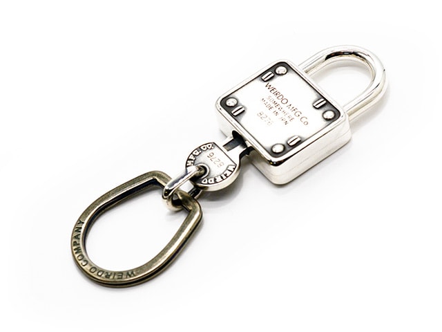 WEIRDO JEWELRY/ウィアードジュエリー】「Padlock Key Chain
