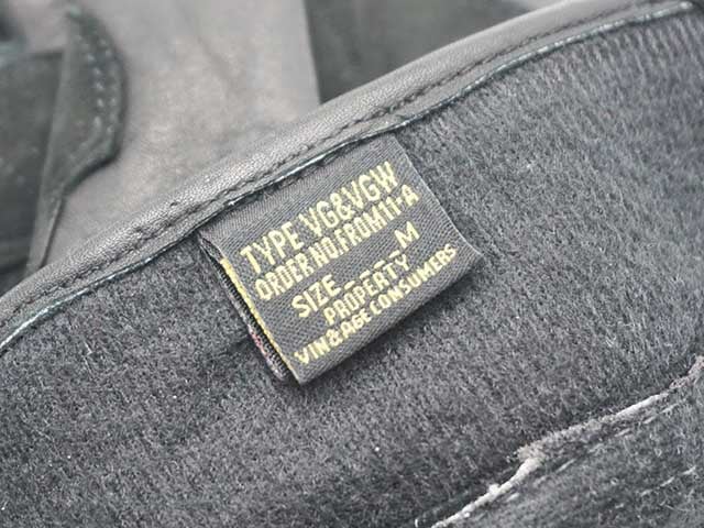 全2色【Vin&Age/ヴィン&エイジ】2025AW「Short Gauntlet Glove