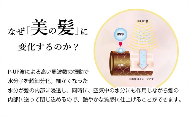 P-UP CREA ヘアドライヤーII