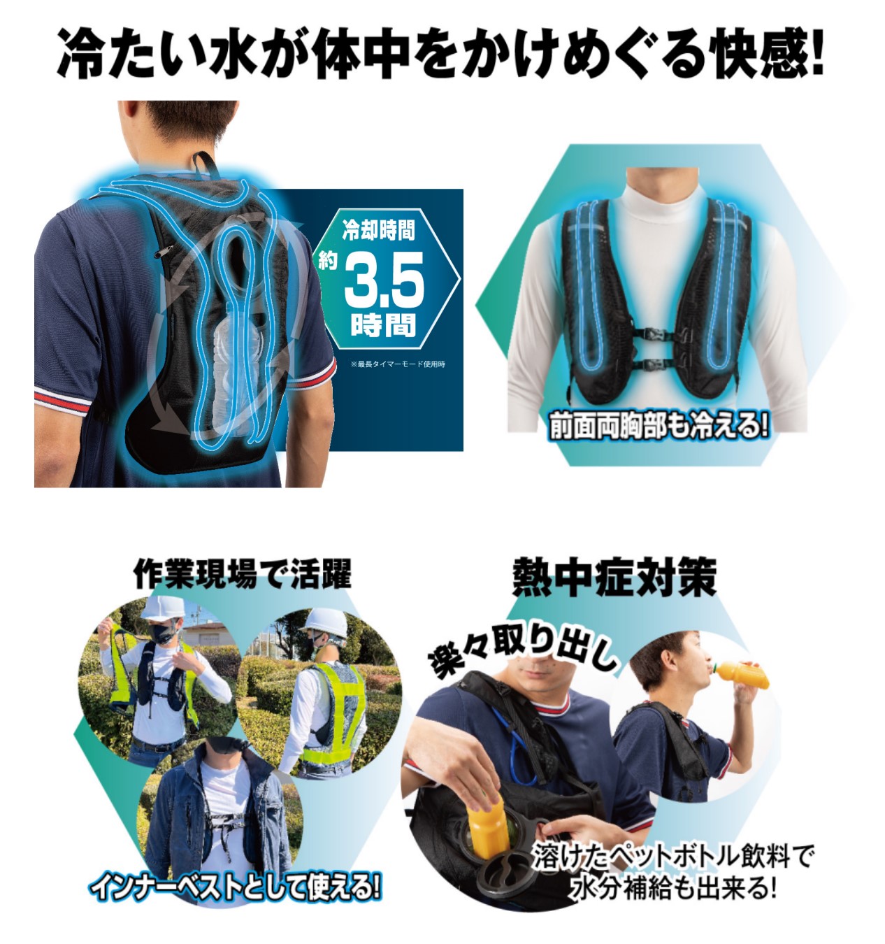 山真製鋸 ( Y'sGOD JAPAN ) ICM-SET アイスマンインナーベストSET