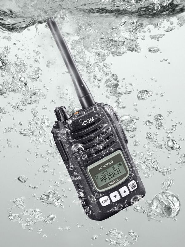 レンタル】IC-DPR6(アイコム) 【デジタル簡易無線機/充電器・イヤホン