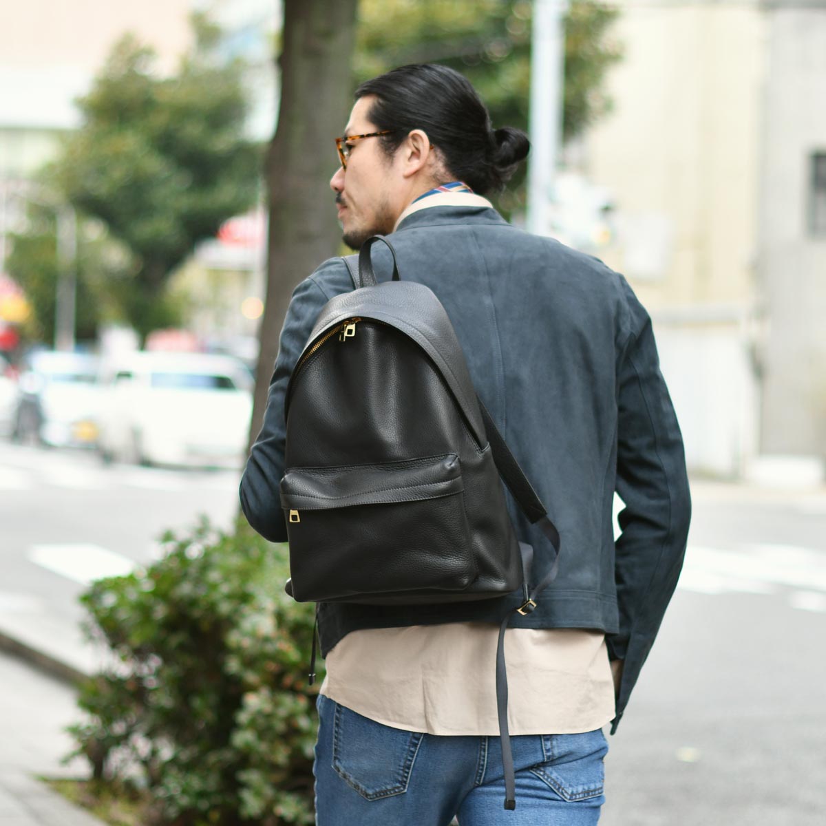 S.MANO【エス マーノ】バックパック DAY PACK SMN008 キップレザー