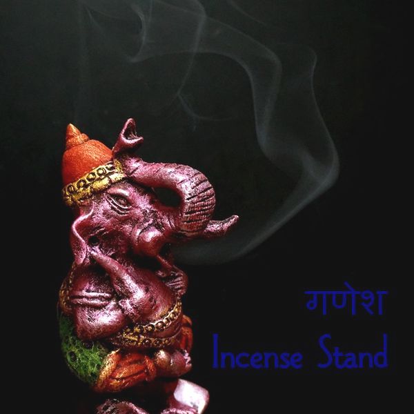 お香立て／煙を吐くガネーシャのお香立て／スティック香用 | お香立て