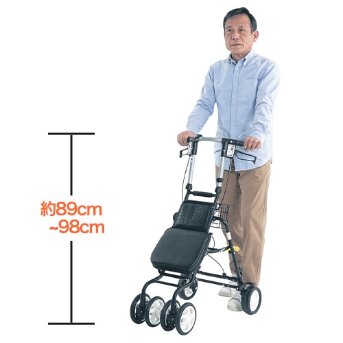 テノールEVO 島製作所 クロコダイルNB ｜ シルバーカー・歩行器