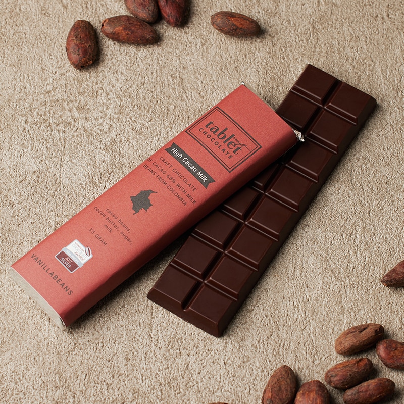タブレットショコラ・ハイカカオミルク VANILLABEANS公式オンライン