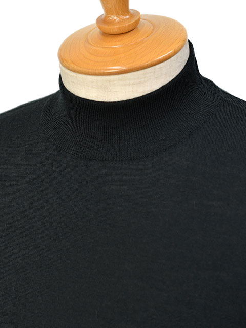 FINAL SALE】JOHN SMEDLEY【ジョンスメドレー】モックネックニット 30G