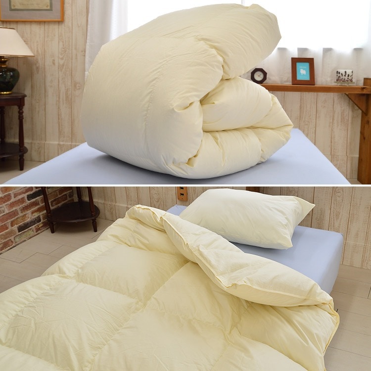 羽毛掛け布団 日本製 140×190cm