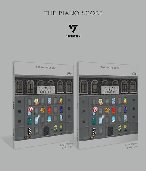 韓国楽譜集 THE PIANO SCORE : SEVENTEEN (セブンティーン) '17 IS