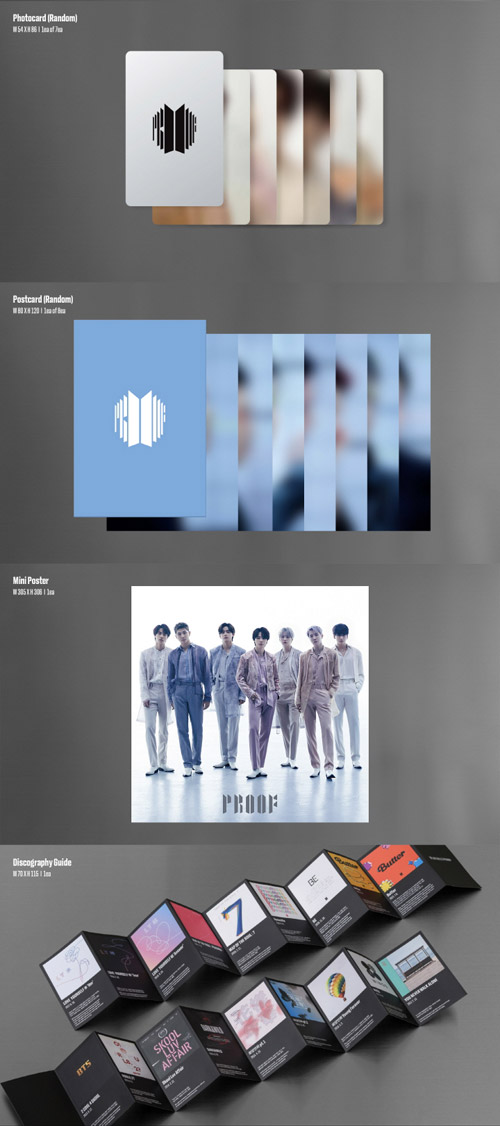 韓国音楽 防弾少年団 (BTS) - Proof [Standard + Compact Edition