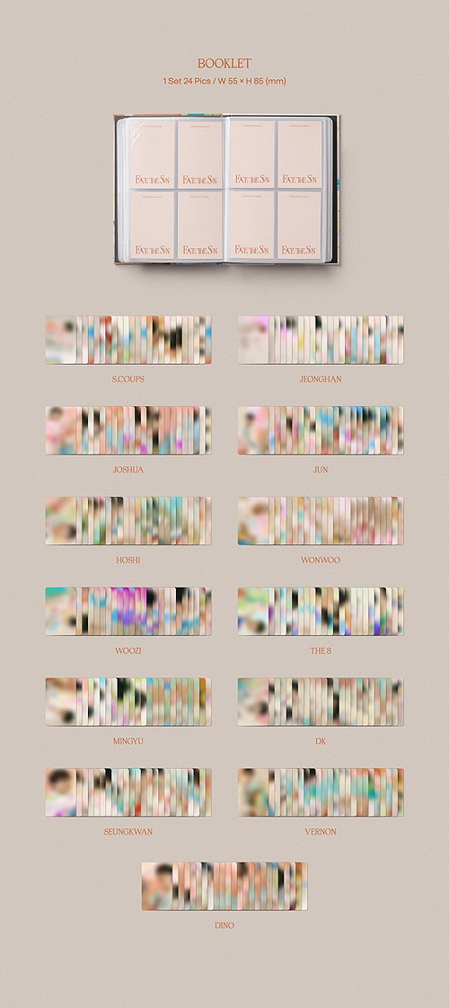 韓国音楽 SEVENTEEN (セブンティーン) - 4集 「Face the Sun」 CARAT