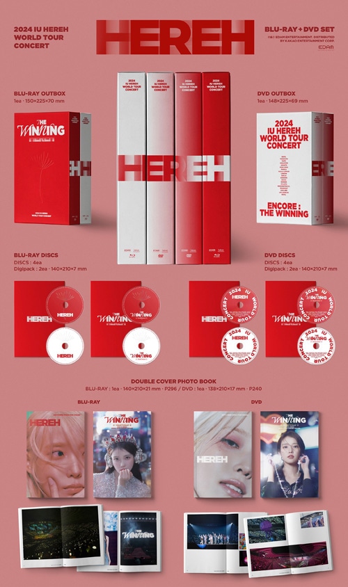 セット特典] 韓国音楽 IU (アイユー) 2024 WORLD TOUR CONCERT [HEREH