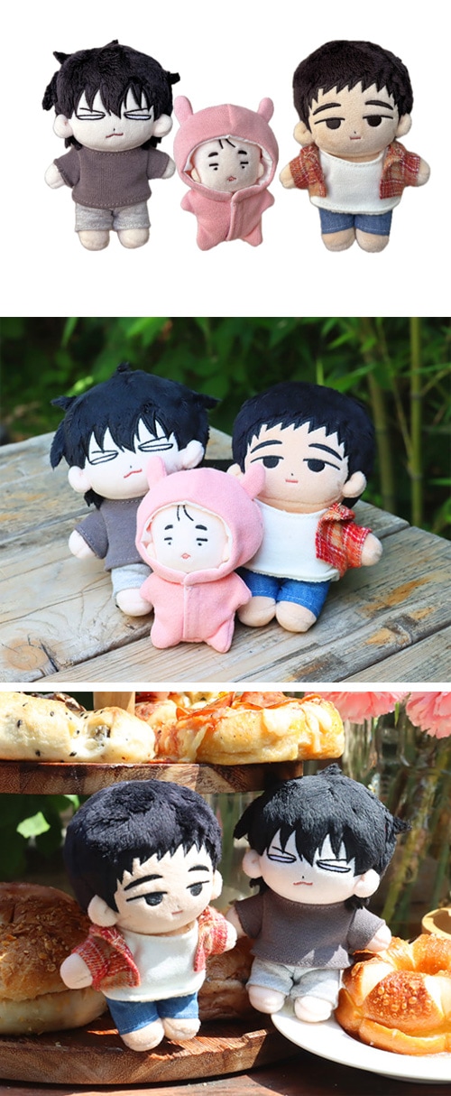 予約特典] 韓国キャラクターグッズ 「陽が昇る家」 公式グッズ 10cm