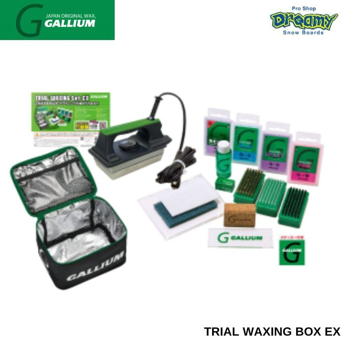 GALLIUM ガリウム TRIAL WAXING BOX EX ホットワックス ステッカー付き