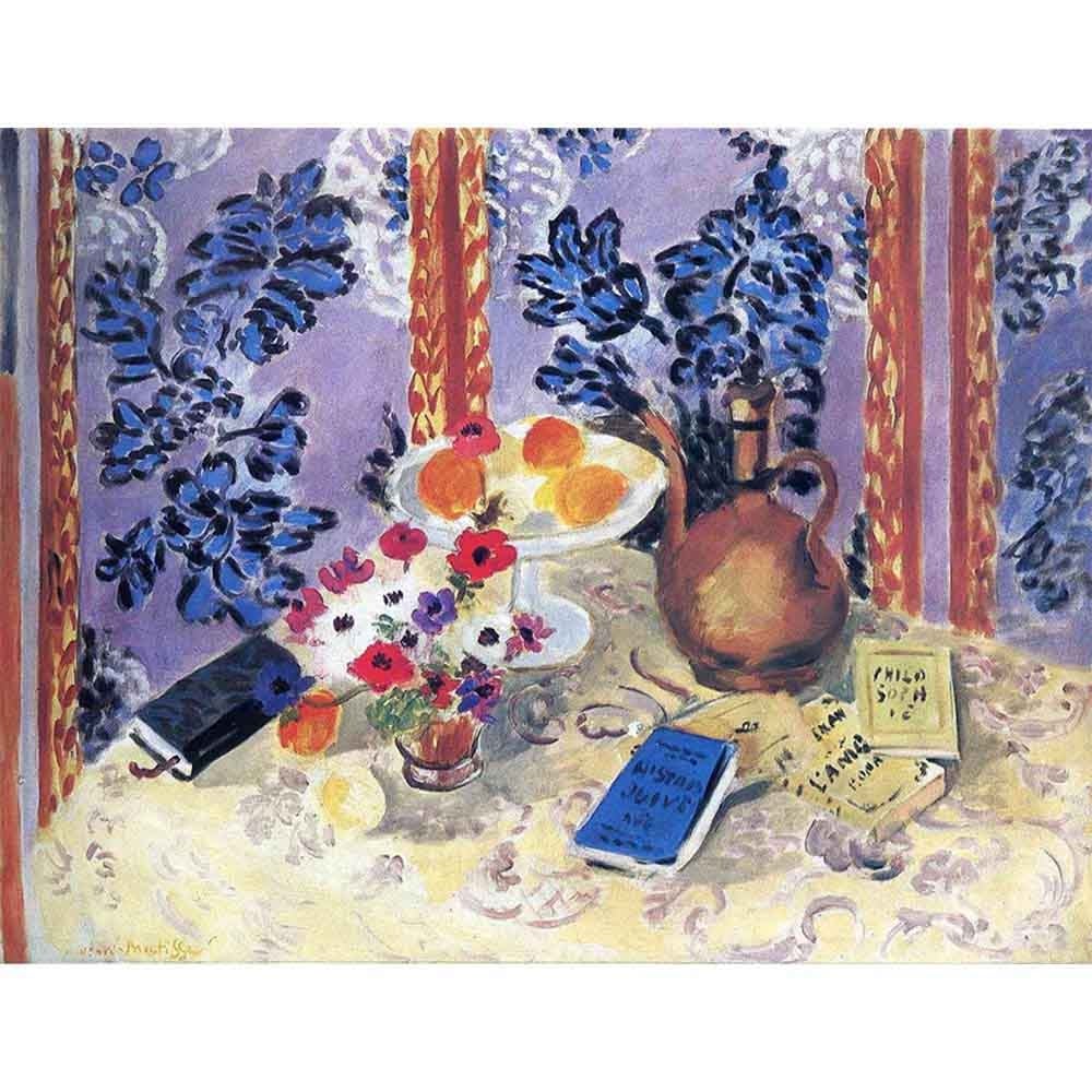 静物画 【10号】 アンリ・マティス 【 額縁が選べる 額入り 複製画