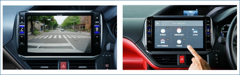 アルパイン ドライブレコーダー DVR-C320R NXシリーズ連携 前後2カメラ