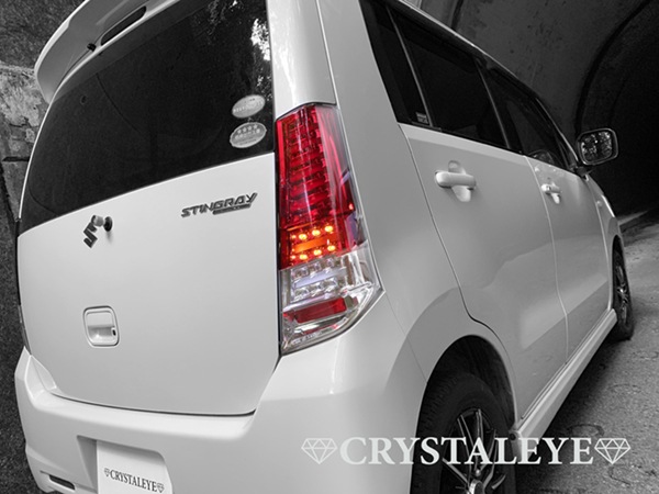 MH23S ワゴンR ファイバーフルLEDテールランプV2 (MJ23S AZワゴン