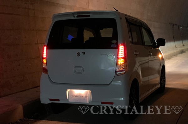 MH23S ワゴンR ファイバーフルLEDテールランプV2 (MJ23S AZワゴン