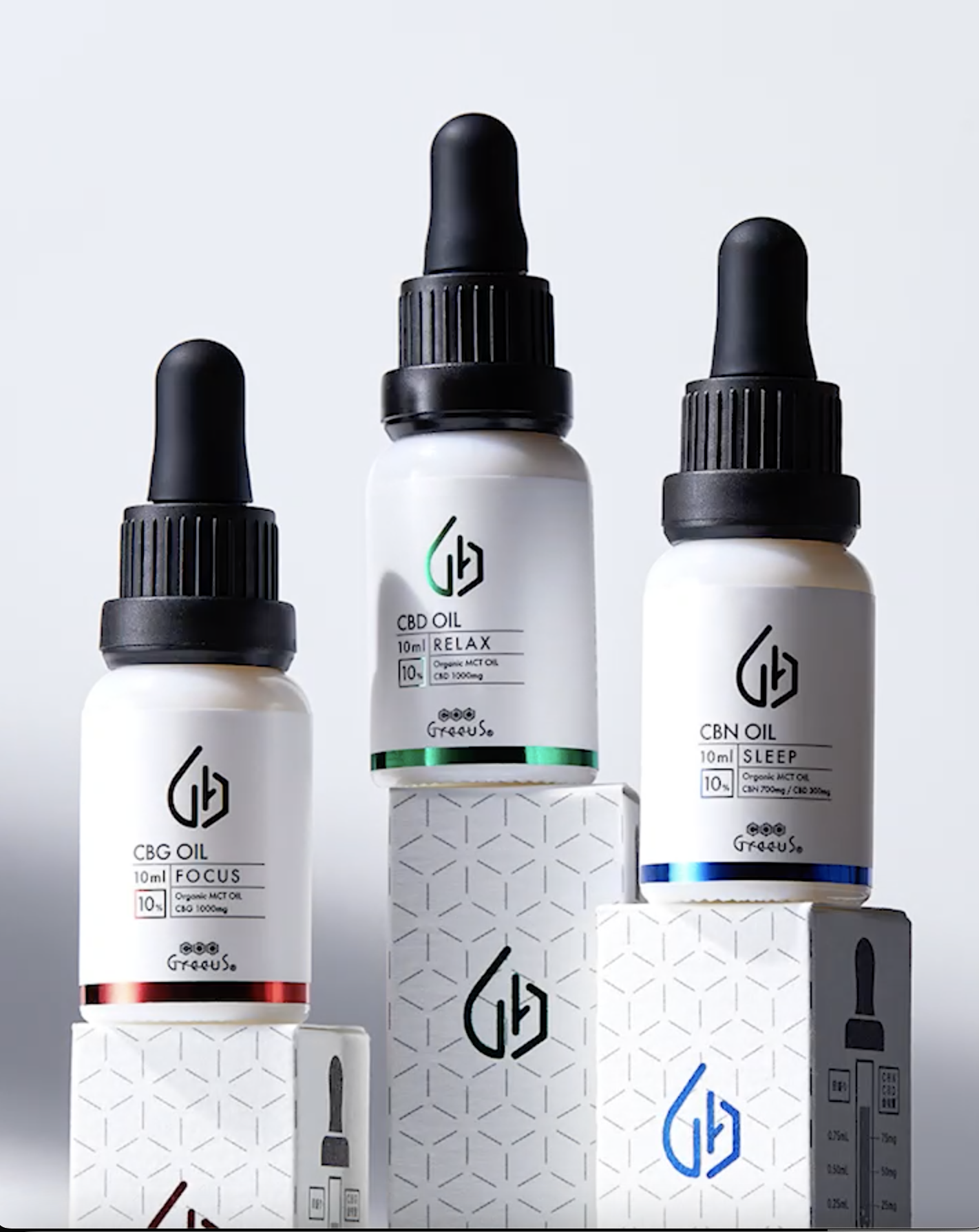 CBG Oil FOCUS10ml 10% | CBDオイル | Greeus（グリース）｜ 公式