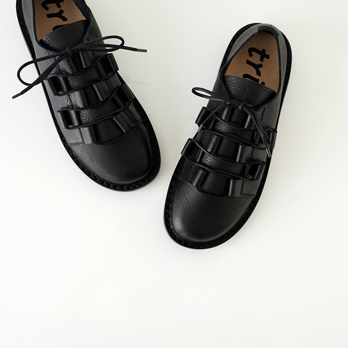 trippen トリッペン レースアップ シューズ Motor black モーター