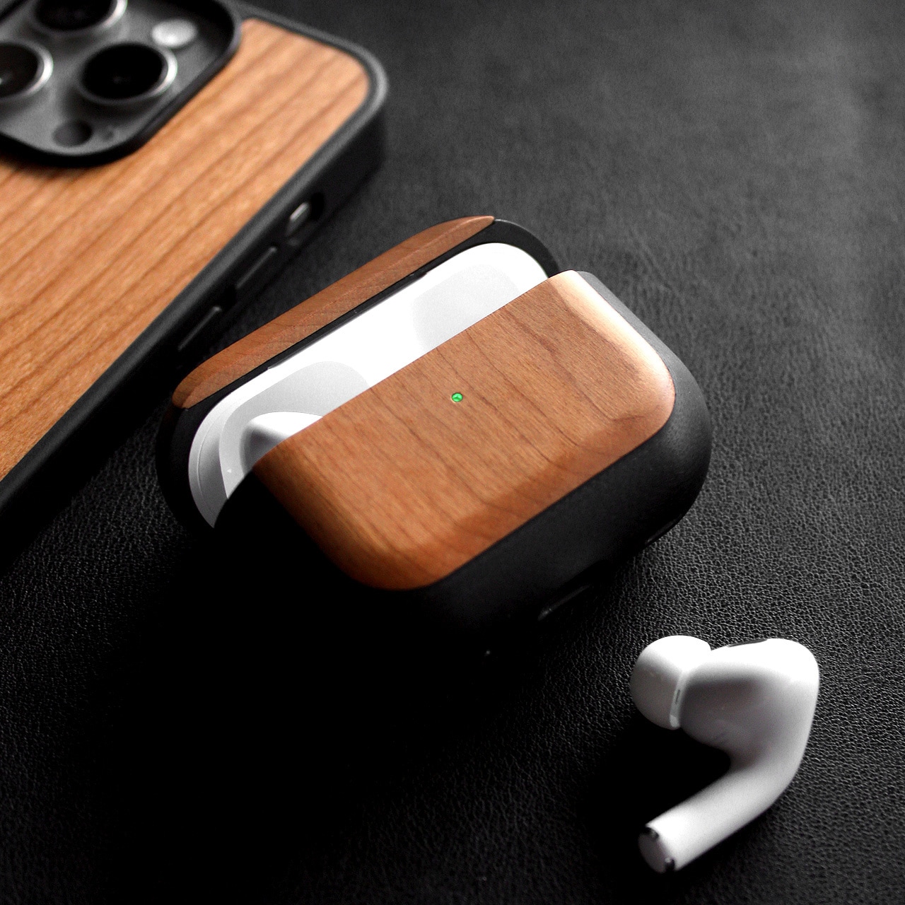 AirPods Pro Case | 高級天然木と超高強度素材G10（グラスファイバー