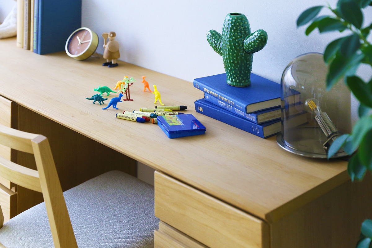 高野木工のキッズ家具｜6アスターデスク