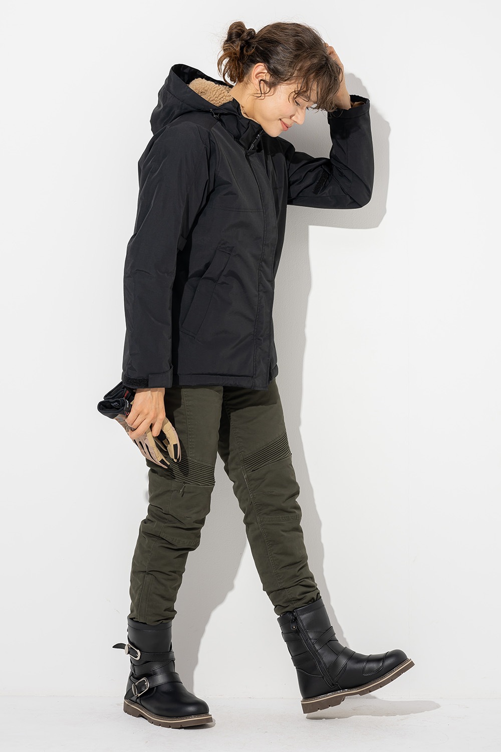 SALE / 20%OFF 秋冬 ROP66 リブウォームストレッチパンツ