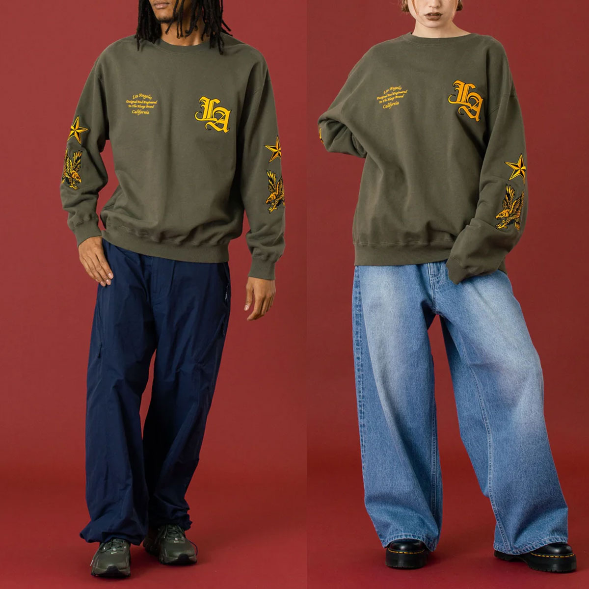 xlarge エクストラージ メンズ スウェットトレーナー トップス VARSITY