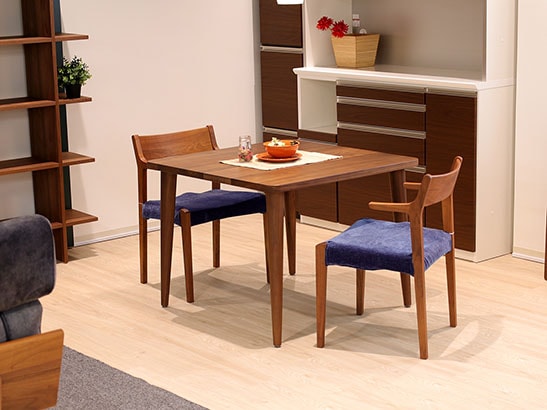 飛騨産業【侭オーダーダイニングテーブル】ビーチ材 天板：長方形/角丸