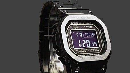 カシオGショック ソーラー電波腕時計GMW-B5000GD-1JF スマートフォンリンク