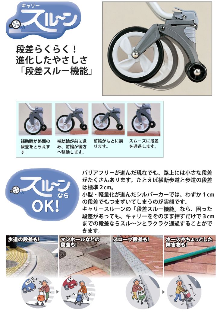 シルバーカーキャリースルーンN[CS-10]【マキテック】 | シルバーカー