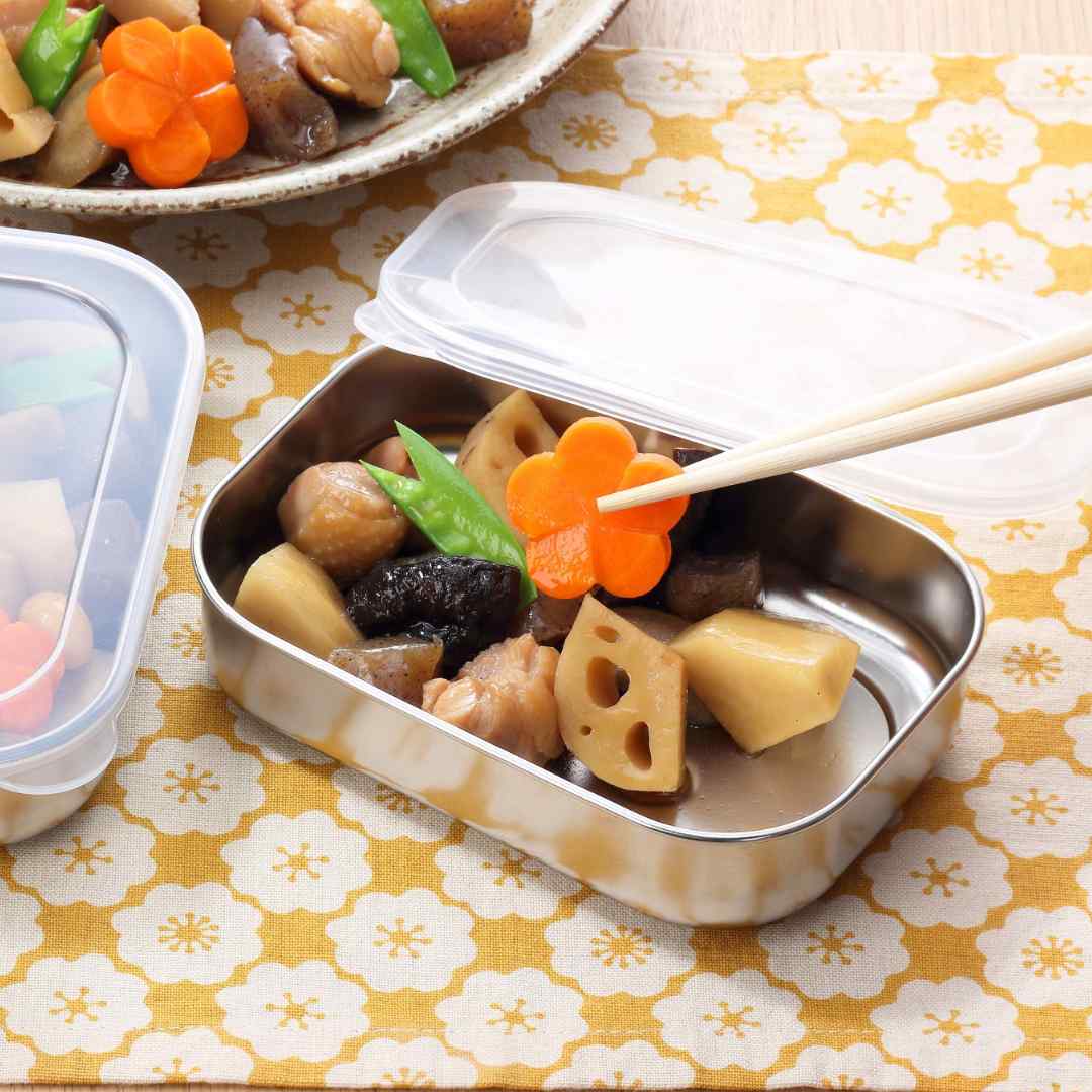 下村企販】 ステンレスふた付保存容器 2個組｜キッチン用品,保存容器